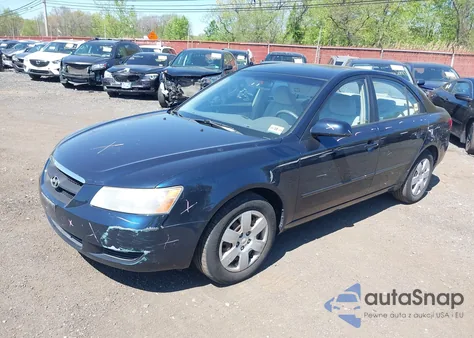 2008 Hyundai Sonata Gls из США, поврежденный, VIN 5NPET46C98H374644